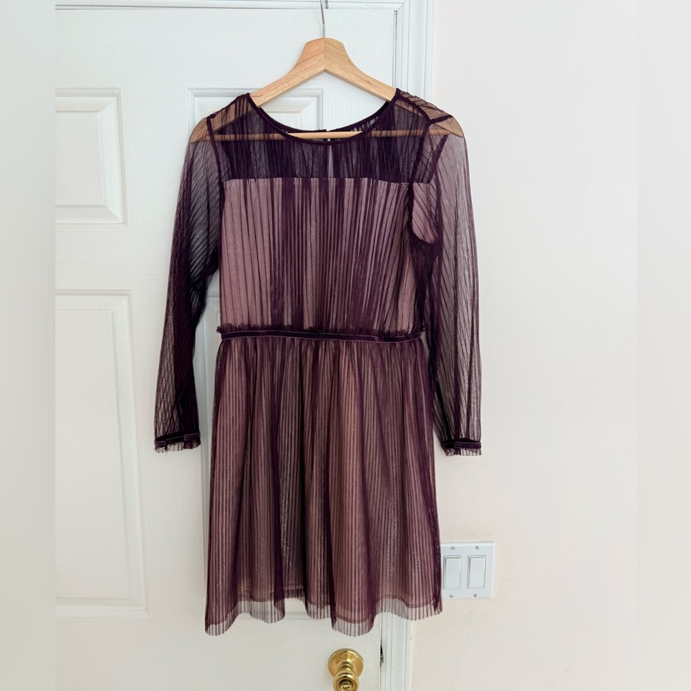 Calvin Klein Kids Dress in Deep Purple